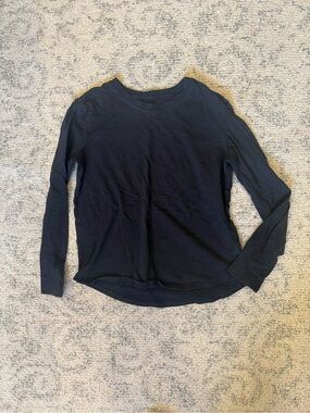 Zella Black Crewneck Tee